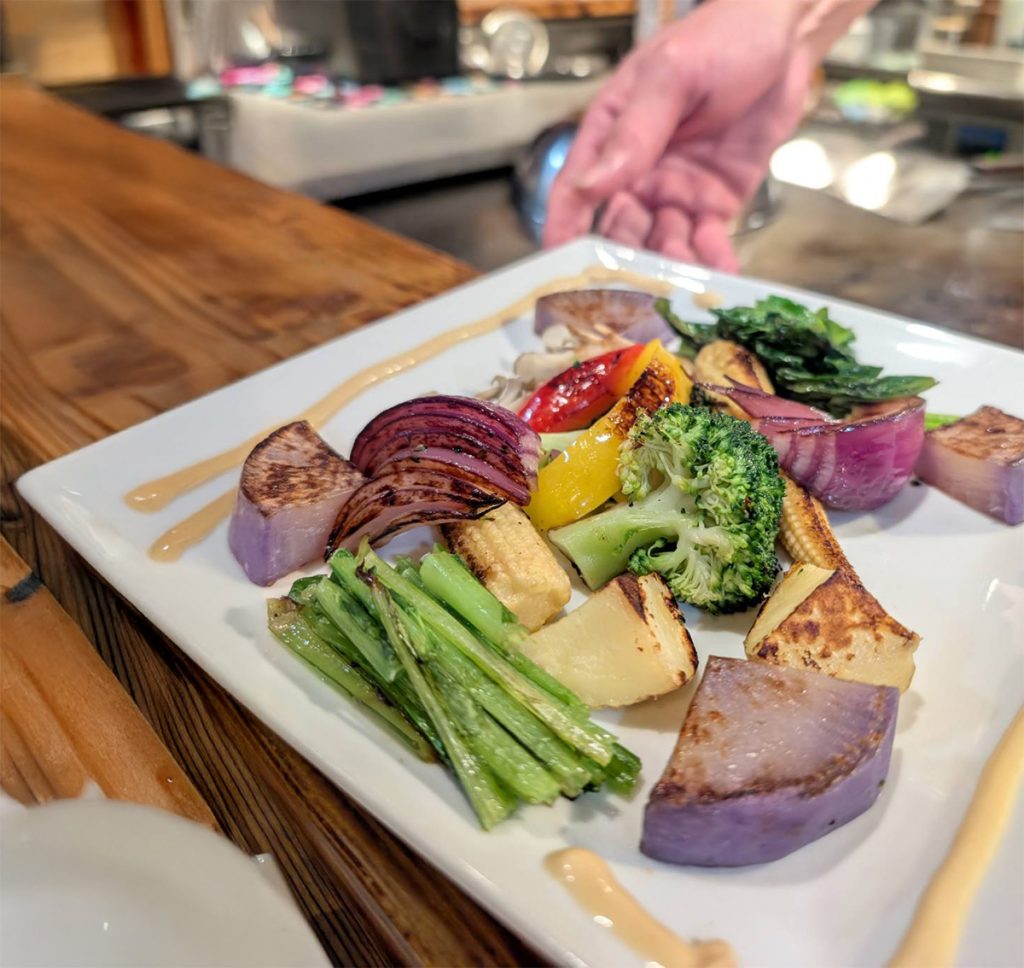 聖蹟桜ケ丘鉄板焼ぼんのてい 季節の焼き野菜