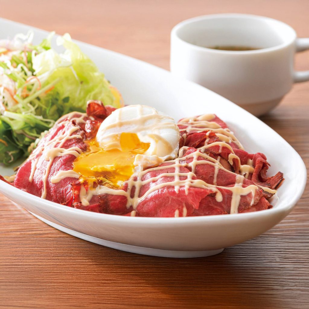 多摩センターココリア畑deキッチン ローストビーフ丼