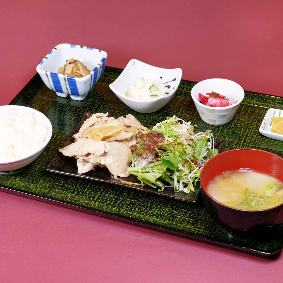 多摩センターココリア畑deキッチン 豚の生姜焼き定食