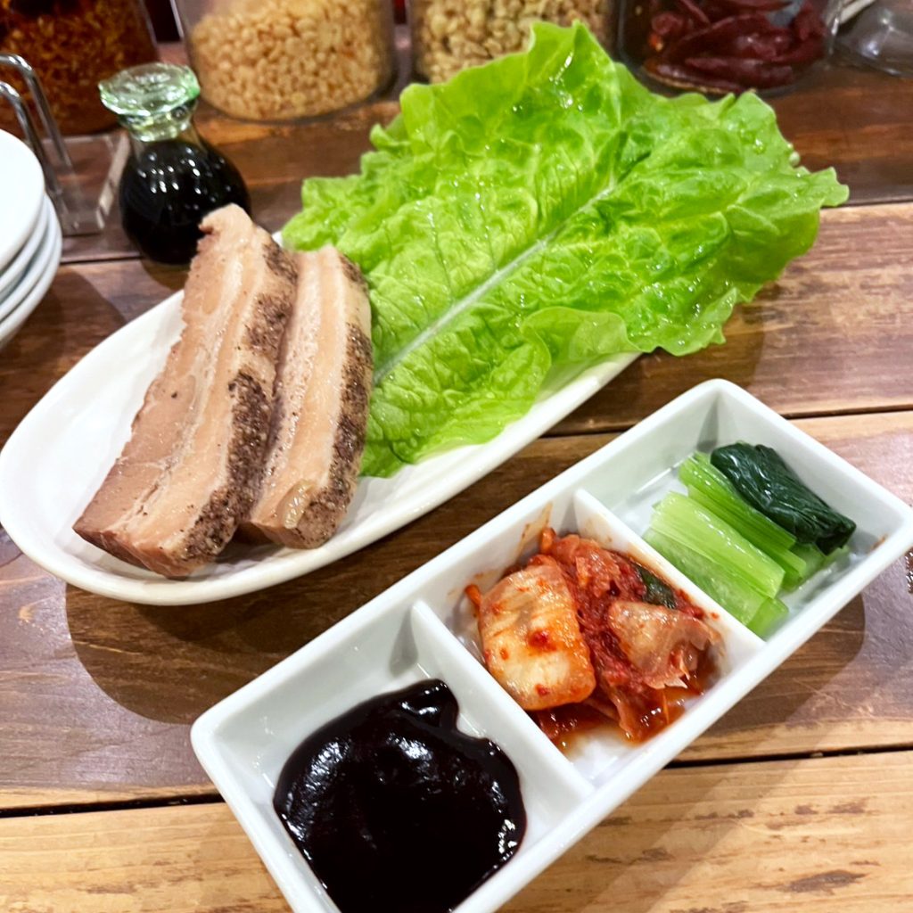 聖蹟桜ヶ丘居酒屋三太_やわらか蒸し豚チャーシュー